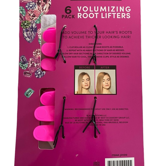 BETSEY JOHNSON Volumizing Root Lifters  6 pack - Picture 4 of 4